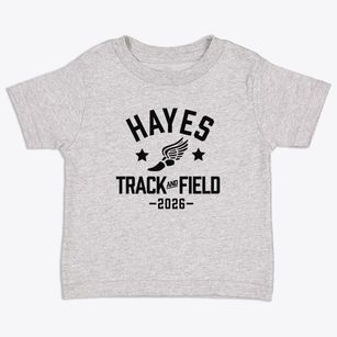 Hayes Elementary School Track and Field Toddler T-Shirt
