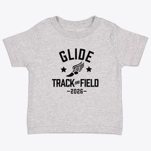 Glide High School Track and Field Toddler T-Shirt