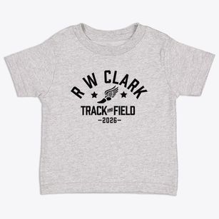 R W Clark Elementary School Track and Field Toddler T-Shirt