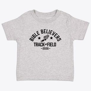 Bible Believers Christian School Track and Field Toddler T-Shirt