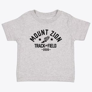 Mount Zion Elementary School Track and Field Toddler T-Shirt