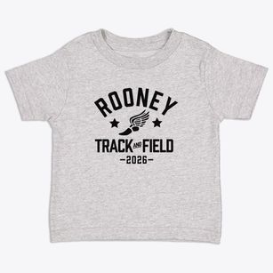 Rooney Middle School Track and Field Toddler T-Shirt