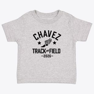 Chavez Elementary School Track and Field Toddler T-Shirt