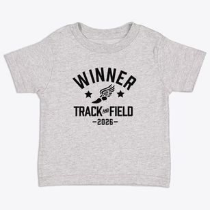 Winner Elementary School Track and Field Toddler T-Shirt