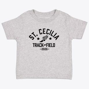 Saint Cecilia Academy Track and Field Toddler T-Shirt