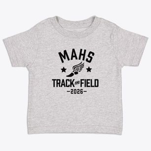 Memphis Academy Of Health Sciences Track and Field Toddler T-Shirt