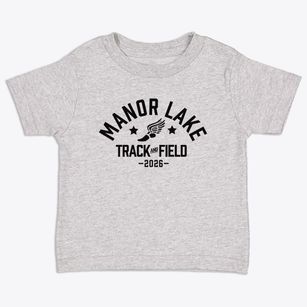 Manor Lake Elementary School Track and Field Toddler T-Shirt