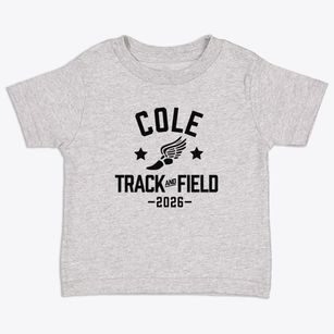 Bennie L. Cole Elementary School Track and Field Toddler T-Shirt