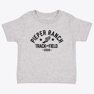 Pieper Ranch Middle School Track and Field Toddler T-Shirt