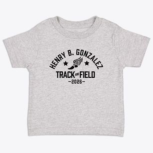 Henry B. Gonzalez Elementary School Track and Field Toddler T-Shirt