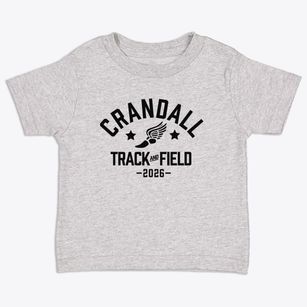 Crandall High School Track and Field Toddler T-Shirt