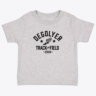 Everette L. Degolyer Elementary School Track and Field Toddler T-Shirt