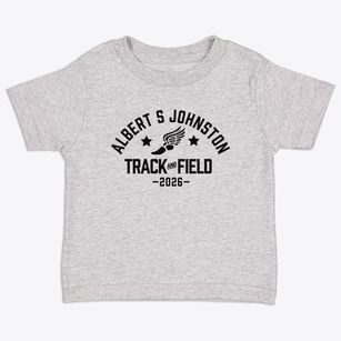 Albert S Johnston School Track and Field Toddler T-Shirt
