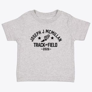 Joseph J Mcmillan Elementary School Track and Field Toddler T-Shirt