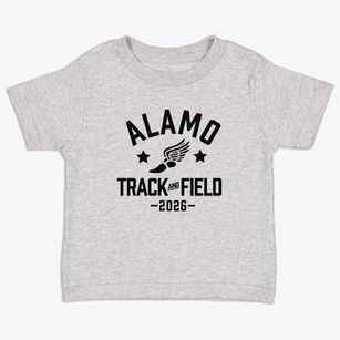 Alamo Middle School Track and Field Toddler T-Shirt