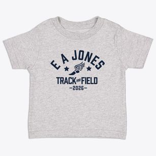 E A Jones Elementary School Track and Field Toddler T-Shirt