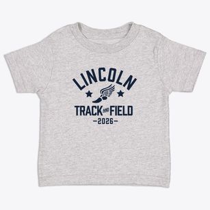 Lincoln Middle School Track and Field Toddler T-Shirt