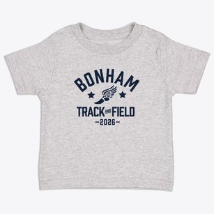 Bonham Middle School Track and Field Toddler T-Shirt
