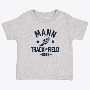 Mann Middle School Track and Field Toddler T-Shirt