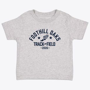 Foothill Oaks Elementary School Track and Field Toddler T-Shirt