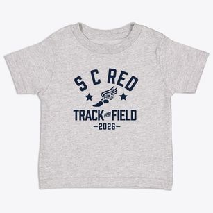 S C Red Elementary School Track and Field Toddler T-Shirt