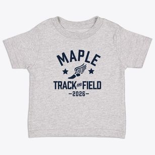 Maple Elementary School Track and Field Toddler T-Shirt