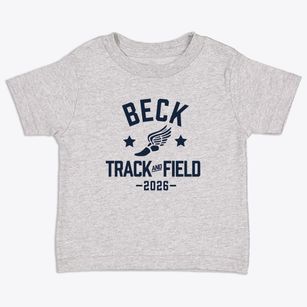 Beck Junior High School Track and Field Toddler T-Shirt