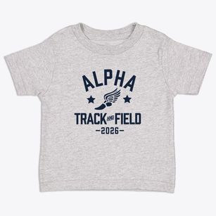 Alpha Learning Center Track and Field Toddler T-Shirt