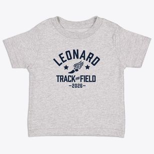 Leonard Middle School Track and Field Toddler T-Shirt