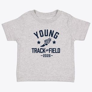Young Intermediate School Track and Field Toddler T-Shirt