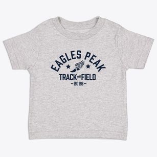 Eagles Peak Charter School Track and Field Toddler T-Shirt