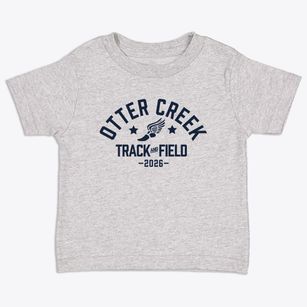 Otter Creek Elementary School Track and Field Toddler T-Shirt