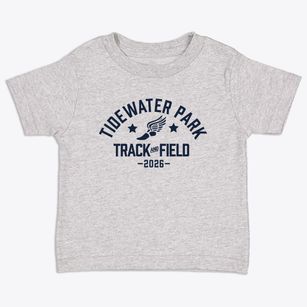 Tidewater Park Elementary School Track and Field Toddler T-Shirt