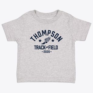 Thompson Middle School Track and Field Toddler T-Shirt