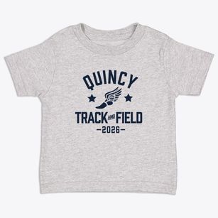 Quincy High School Track and Field Toddler T-Shirt