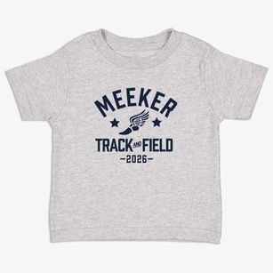 Meeker Middle School Track and Field Toddler T-Shirt
