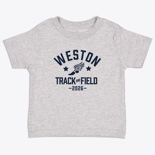 Weston Wildcats Track and Field Toddler T-Shirt