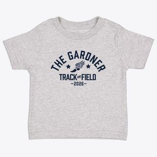 The Gardner School Track and Field Toddler T-Shirt