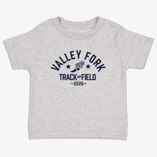 Valley Fork Elementary School Track and Field Toddler T-Shirt