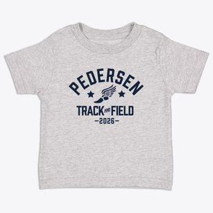Pedersen Elementary School Track and Field Toddler T-Shirt
