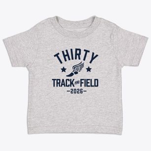 Thirty Eighth Street Elementary School Track and Field Toddler T-Shirt