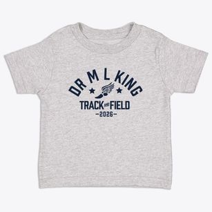 Dr M L King Junior Elementary School Track and Field Toddler T-Shirt