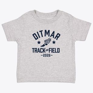 Ditmar Elementary School Track and Field Toddler T-Shirt