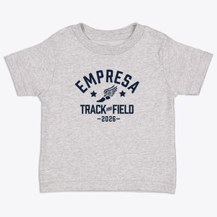 Empresa Elementary Orange Track Track and Field Toddler T-Shirt