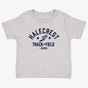 Halecrest Elementary School Track and Field Toddler T-Shirt