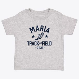Maria Montessori Elementary School Track and Field Toddler T-Shirt