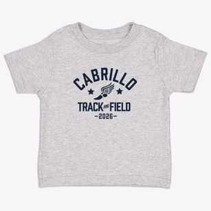 Cabrillo Elementary School Track and Field Toddler T-Shirt