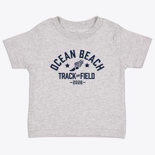 Ocean Beach Elementary School Track and Field Toddler T-Shirt