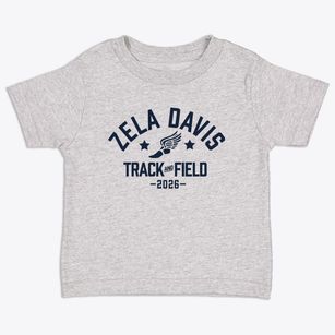 Zela Davis Primary School Track and Field Toddler T-Shirt