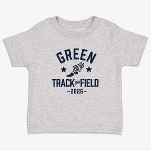 Green Elementary School Track and Field Toddler T-Shirt